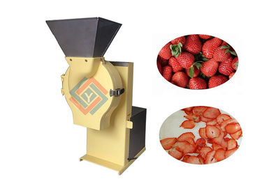 110V 220V Fruit Processing Equipment Strawberry Banana Slicer 200KG/H