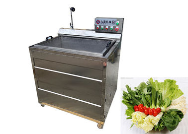 Air Bubbles Vegetable Fruit Washing Machine For Restaurant