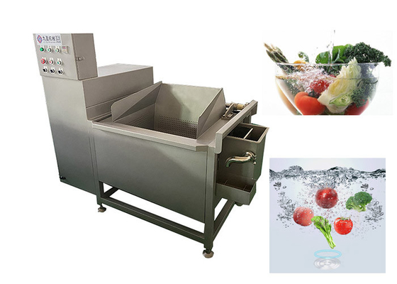 200KG/H Small Type Vegetable Fruit Washing Machine 304 Stainless Steel