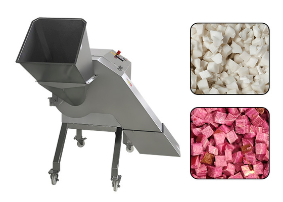 3D বাণিজ্যিক ফল এবং সবজি ডাইসিং মেশিন 3000KG/H