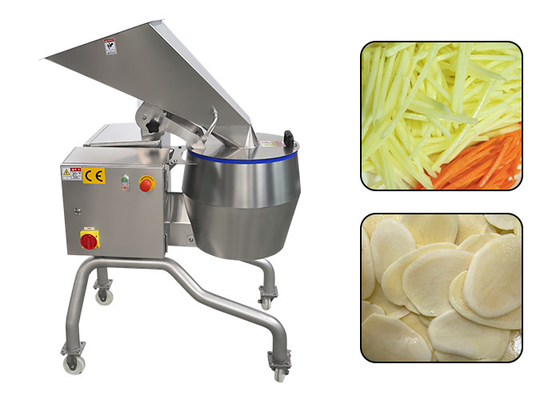 SUS 304 1000KG/H ভেজিটেবল প্রসেসিং ইকুইপমেন্ট সেন্ট্রিফিউগাল পটেটো স্লাইসার এবং শ্রেডার
