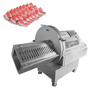 ব্যবহারকারী-বান্ধব টাচস্ক্রিন সহ হিমায়িত মাংসের জন্য উচ্চ-গতির নির্ভুলতা হাড়যুক্ত এবং হাড়বিহীন স্লাইস কাটিং মেশিন
