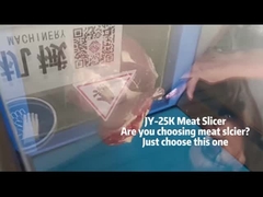 JY-25K ফ্রিজড মাংস স্লাইসার এবং portion control মেশিন