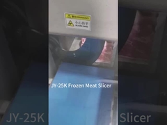 JY-25K ইন্ডাস্ট্রিয়াল হ্যাম বেকন পর্ব কাটা মেশিন 280pcs/মিনিট মাংস প্রক্রিয়াকরণ উদ্ভিদ জন্য